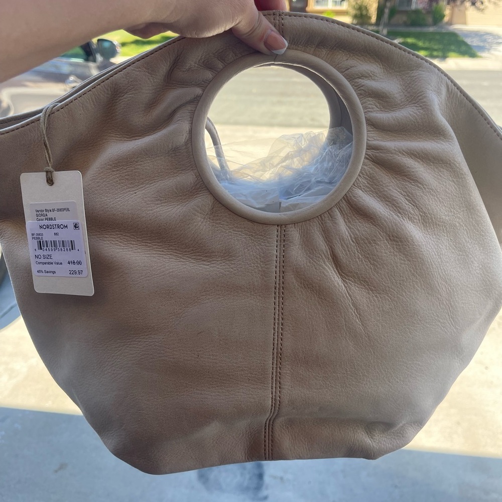Tan purse